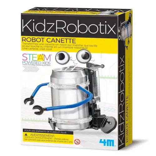 4M KidzRobotix Blikje Robot – DIY upcycling set