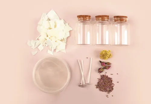 DIY Kaarsenset My Crystral Candles inhoud
