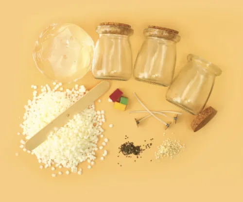 DIY Kaarsenset Tropisch Fruit inhoud
