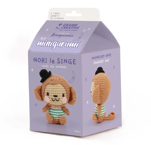 Haakset Aap Nori – Amigurumi DIY-pakket