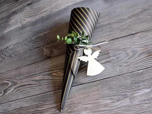 Houten engelvormen (2 stuks) – DIY basisvorm display