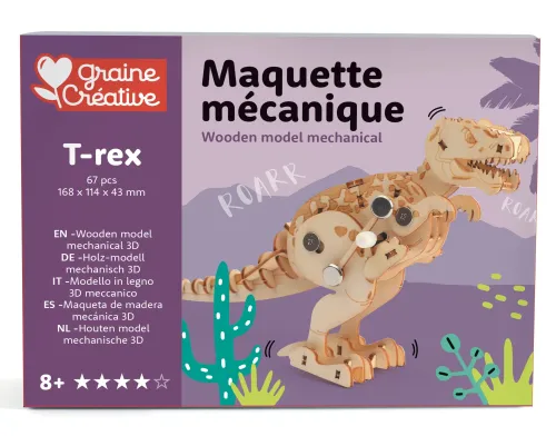 Houten T-Rex – DIY bouwpakket