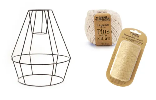 Macramé Hanglamp – DIY decoratieset inhoud