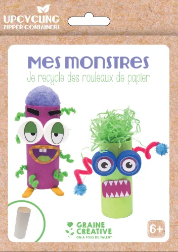 Monsters knutselen – DIY upcycling set