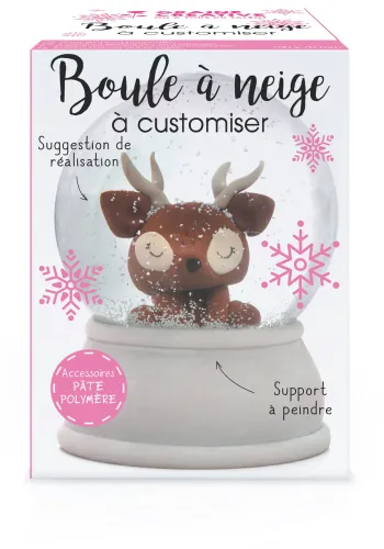 Sneeuwbol om zelf te vullen – DIY accessoire