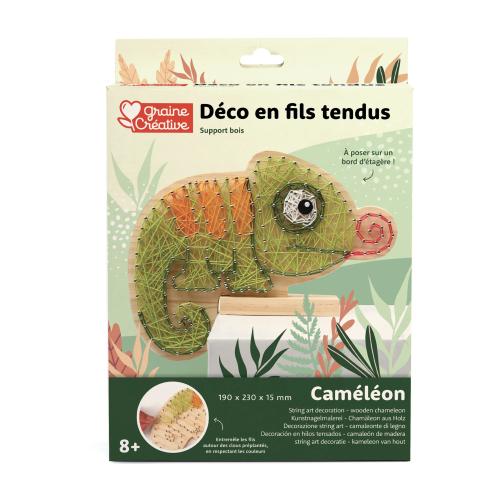 String Art Kameleon – DIY decoratieset