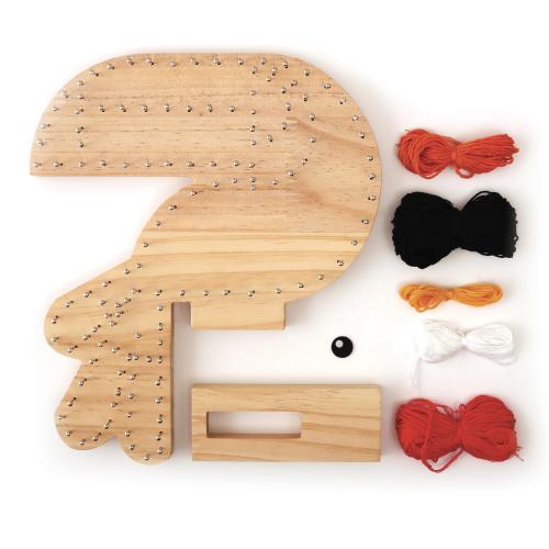 String Art Toekan – DIY decoratieset inhoud