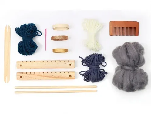 Weefgetouw Set Perfectly Imperfect - DIY wanddecoratie inhoud