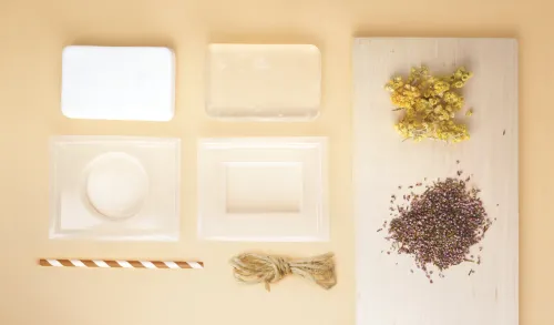Zeepgietset Bloemen – DIY zeep maken inhoud
