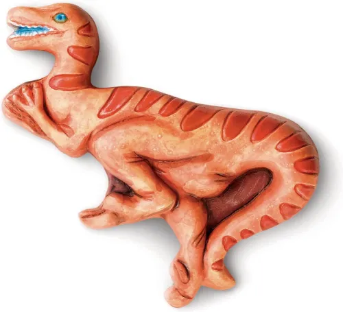 4M Vorm en Verf Koelkastmagneten Dinosaurus – DIY techniekset dinosaurus 4