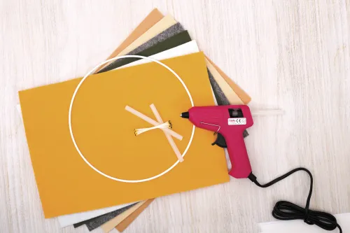 Vilten Bloemenkrans – DIY wanddecoratie inhoud