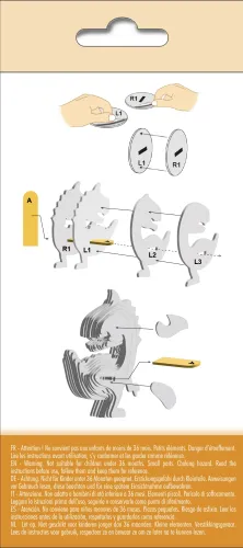 Dinosaurus – DIY bouwpakket handleiding