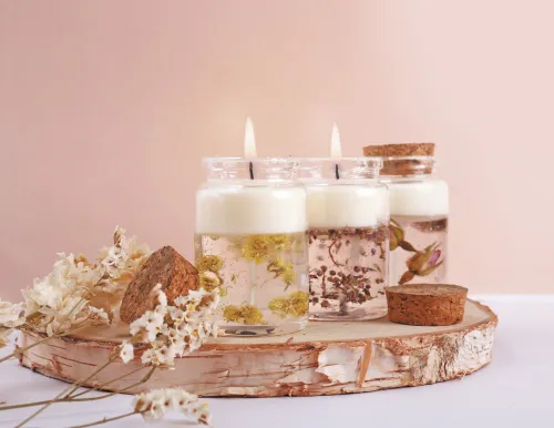 DIY Kaarsenset My Crystal Candles