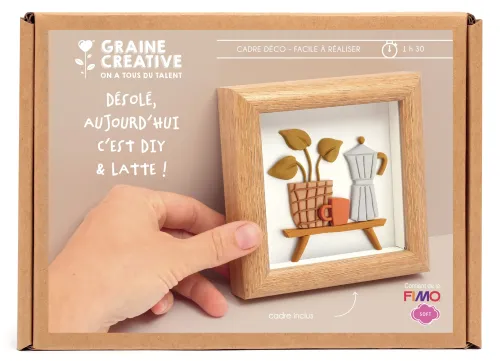 Fimo® Wanddecoratie Koffiehoek – DIY decoratieset