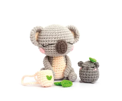 Haakset Koala T’cha – Amigurumi DIY-pakket display