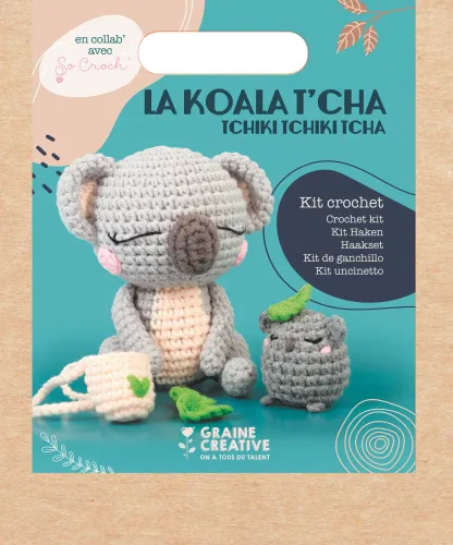 Haakset Koala T’cha – Amigurumi DIY-pakket