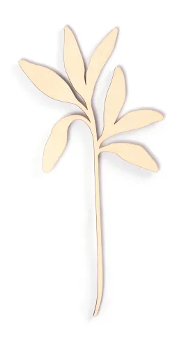 Houten gebladerte