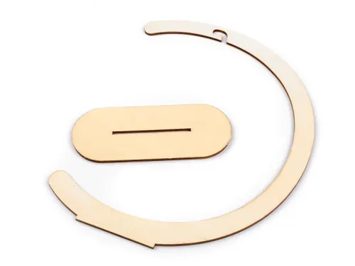 Houten ornamentenstandaard – DIY basisvorm inhoud
