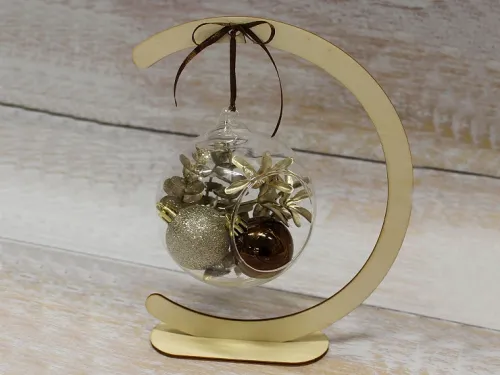 Houten ornamentenstandaard – DIY basisvorm display
