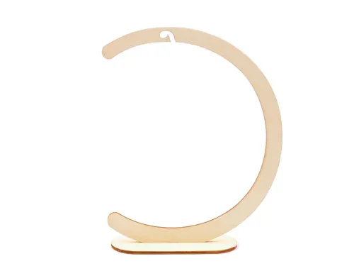 Houten ornamentenstandaard – DIY basisvorm
