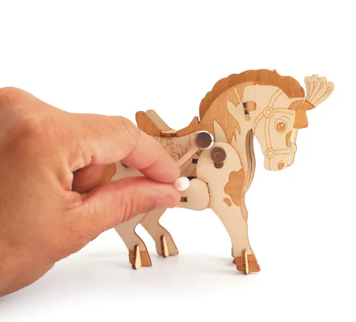 Houten Paard – DIY bouwpakket verhouding
