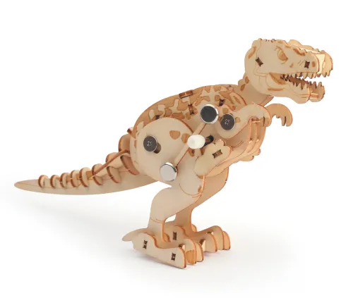 Houten T-Rex – DIY bouwpakket display