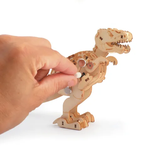 Houten T-Rex – DIY bouwpakket verhouding