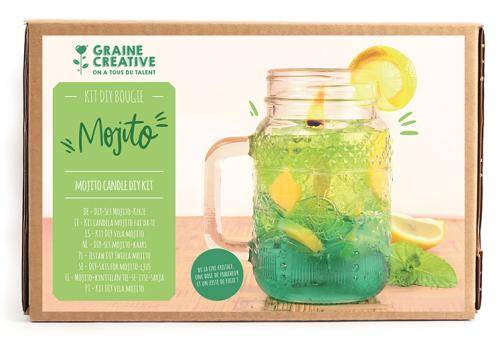 Kaarsenset Mojito – DIY kaars maken verpakking