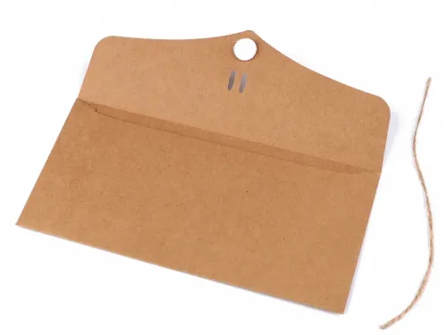 Kraft envelop – Kaarten en enveloppen open