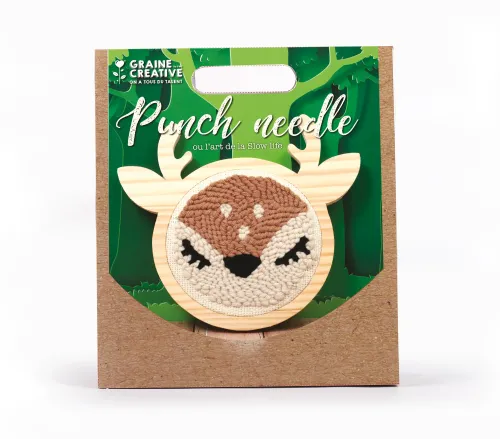 Punch Needle Hert – DIY borduurpakket