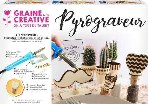 Pyrografie Set – DIY houtbranden