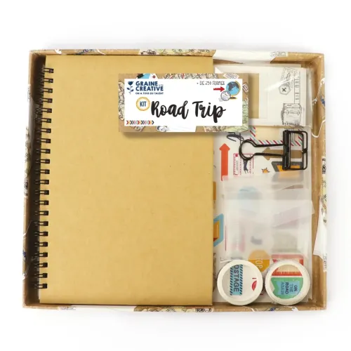 Reisdagboek – DIY scrapbookset