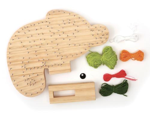 String Art Kameleon – DIY decoratieset inhoud