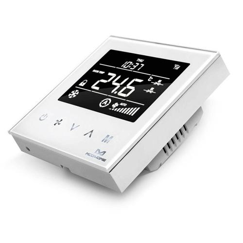 MCO Home Fan Coil Thermostaat Verwarmen En Koelen Z-Wave Wit