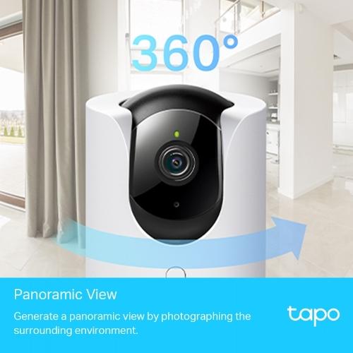 Tapo Wifi-bewakingscamera met AI en draai- en kantelfunctie