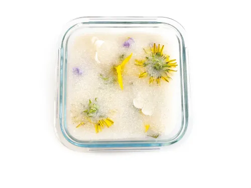 Tule Bloemendecoratie – DIY wanddecoratie silica gel stap 2
