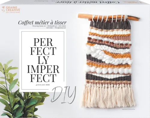 Weefgetouw Set Perfectly Imperfect - DIY wanddecoratie groot